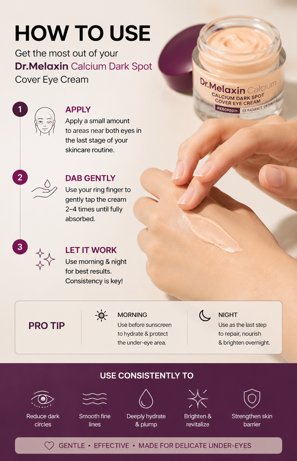 Calcium Dark Spot Correcting Eye Cream